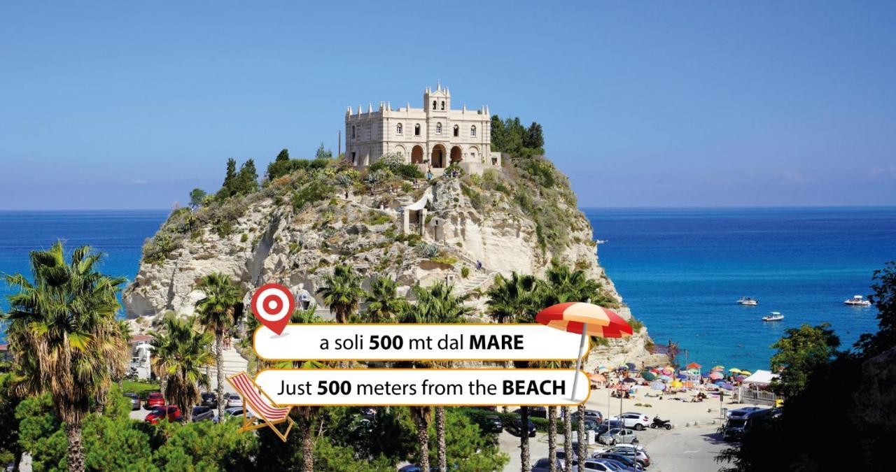 B&B The Sea - Family Rooms - Free Parking Tropea Exteriör bild